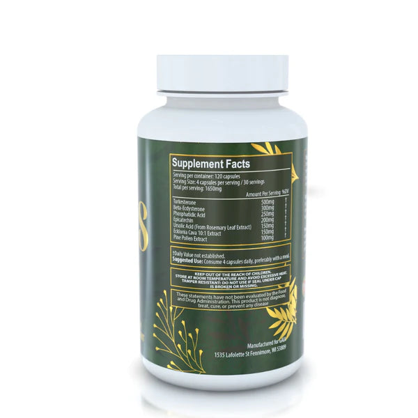 HELIOS: Plant-Based Epigenetic Physique Modulator - 120 Capsules